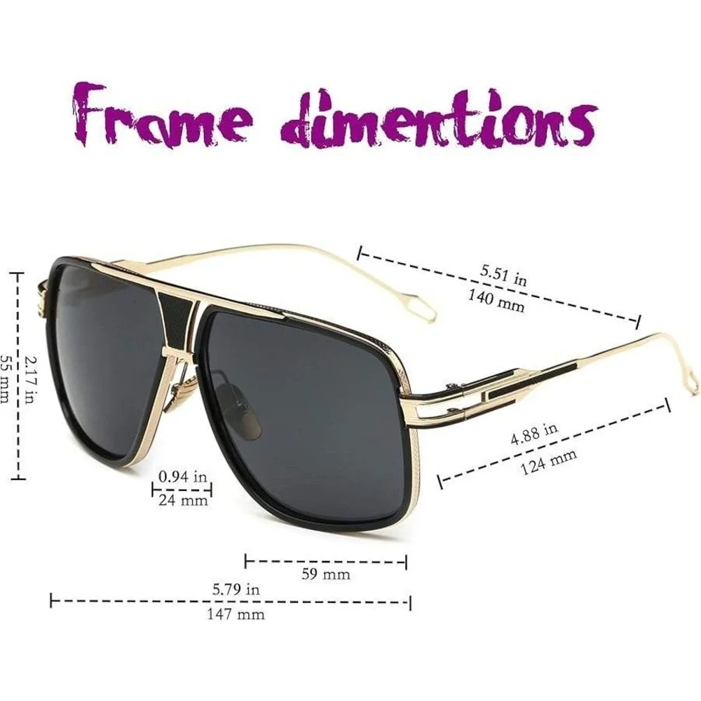 N/A statement sunglasses